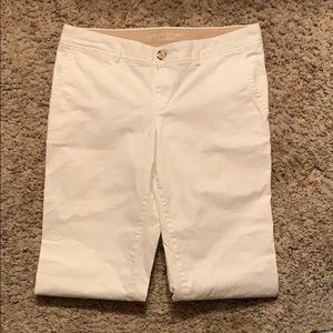 Banana Republic white pants